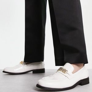 ASOS faux leather loafers
